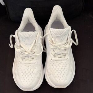 Hoka Kids White Sneakers